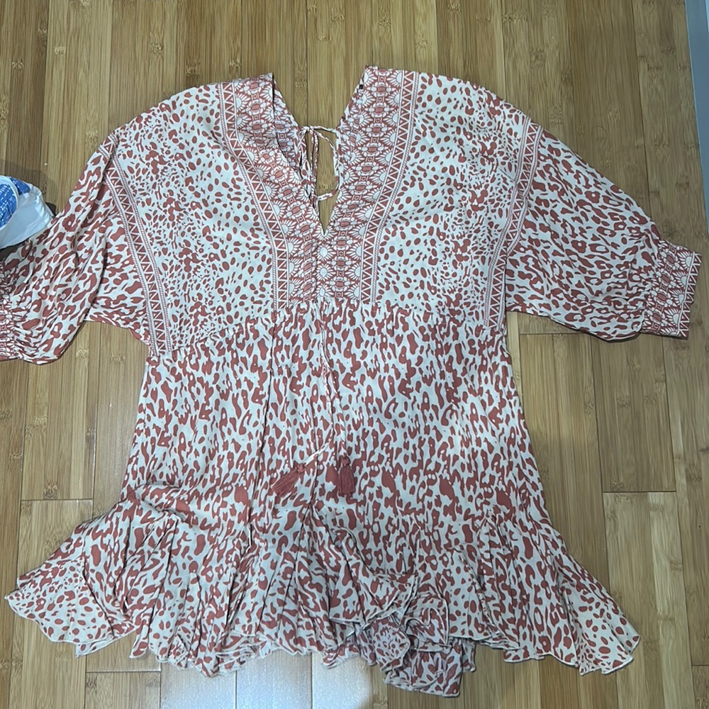 Printed Dress, Small